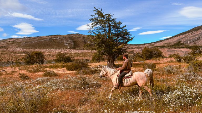 Cavalgada na Estância Pingo Salvaje na Laguna Sofia - Patagônia Chilena